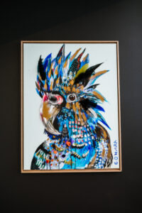 Blue The Cockatoo - Clare O'Hara Australian Contemporary Artist - Art to Make You Smile