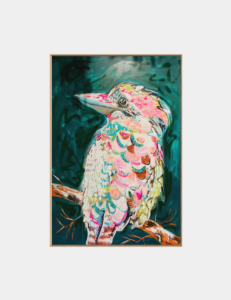 Nadine The Kookaburra - Clare O'Hara Artist - Art That Makes You Smile